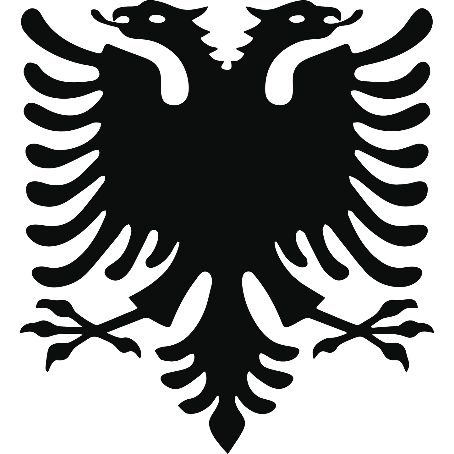 Aufkleber | Albanischer Adler