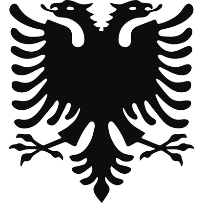 Aufkleber | Albanischer Adler