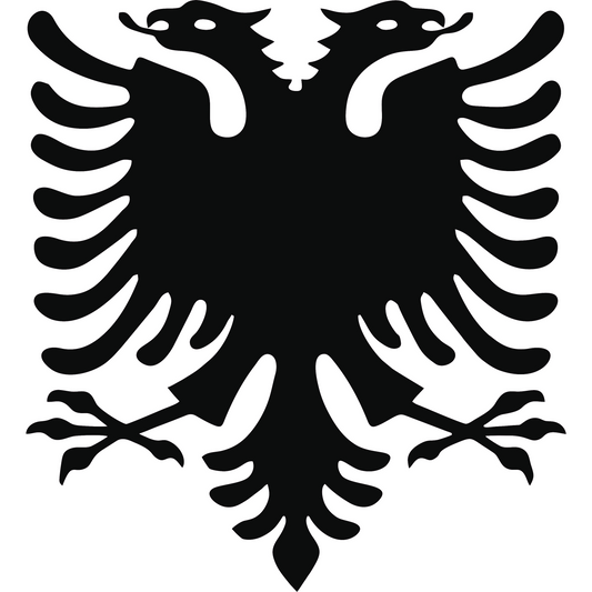 Aufkleber | Albanischer Adler